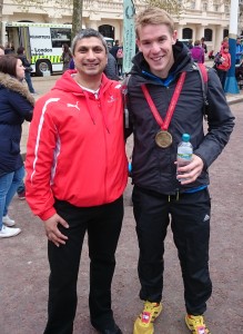 Dan Davies London Marathon 2016